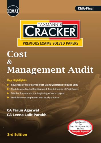 Taxmann's CRACKER COMBO for CMA Final | Dec. 2026/June 2027 Exams | Group IV – Papers 17 to 20A | CRACKER Series | CMAD, CFR, ITLP, and SPMBV | July 2026 Edition | Set of 4 Books
