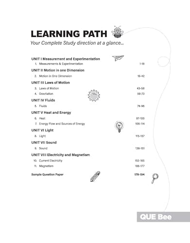Arihant ICSE Physics Class 9 Exam 2026-27 | Quick Theory, Exam Pattern Questions & Sample Papers | As per Latest ICSE Syllabus | Que Bee 2nd Edition 2027