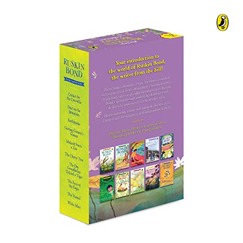 My First Ruskin Bond Collection: A Set of 10 Chapter Books | Gift this full colour, illustrated storybooks set to children