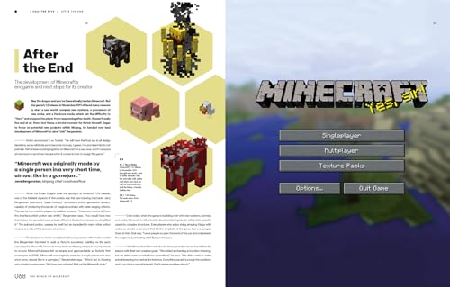 The World Of Minecraft: A comprehensive and exclusive behind-the-scenes account of Minecraft’s history featuring previously unseen artwork – the perfect gift for fans and gamers!
