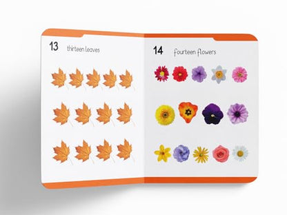 Early Learning Padded Book of Numbers: Board Book for Kids | Learn Counting from 1 to 20 with Bright and Engaging Pictures | Durable Padded Board Book for Babies, Toddlers & Preschoolers | Ages 0–5 Years