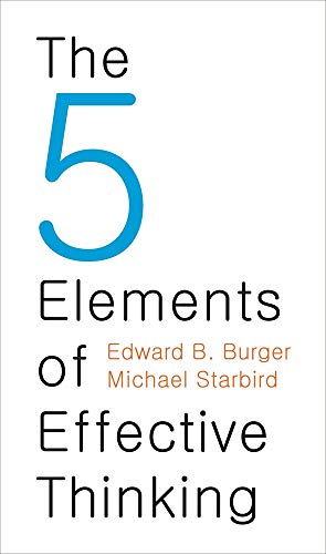5 Elements Of Effective Thinking book cover