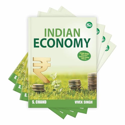 Indian Economy 8th Edition (In English) 2025 | For UPSC, APPSC Group 2, RBI Grade B, JAIIB, Exam CSE | All Competitive Exams Book | Question Bank General Studies GS Paper 3 | Includes Budget 2024-25 & Economic Survey 2023-24