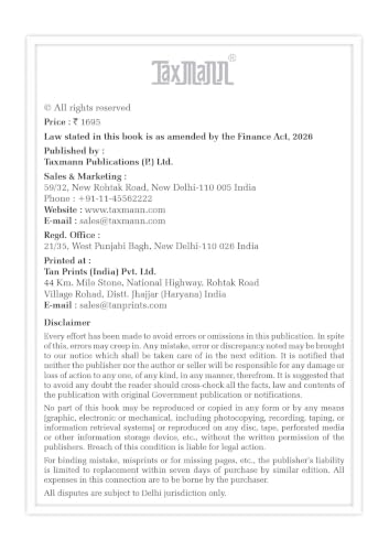 Taxmann's How to Deal with GST Show Cause Notices with Pleadings [Finance Act 2026] – Practitioner's Manual on Reading GST Show Cause Notices and Drafting Winning Replies and Pleadings