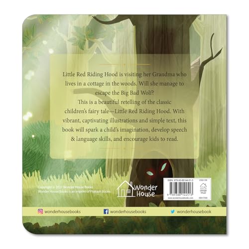 5 Minutes Fairy Tales The Red Riding Hood: Abridged Fairy Tales For Children