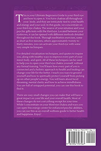 Third Eye Awakening: Ultimate Beginner's Guide to Open Your Third Eye Chakra