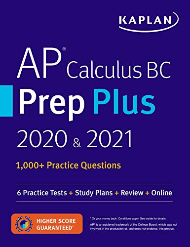 AP CALCULUS BC PREP PLUS 2020 & 2021 book cover