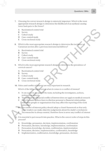 MRCOG Part 2: 500 SBAs and EMQs