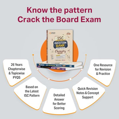 Arihant ISC Question Bank Class 12 Physics For Board Exam 2027 | 26 Years Chapterwise & Topicwise PYQs (2026–2001) with Detailed Step-by-Step Answers, Examiner's Comments, Tips & 3 Sample Papers