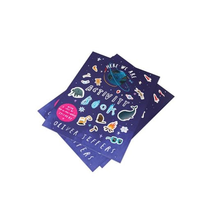 Here We Are Activity Book: A fun-filled activity book for children, full of puzzles, mazes and stickers, from world-renowned artist and picture-book maker Oliver Jeffers.