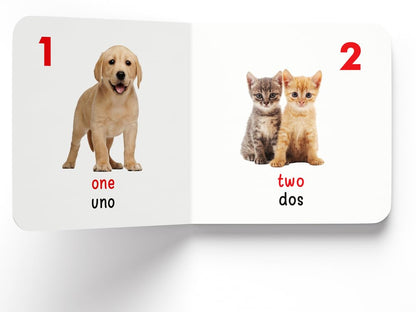 My First Book of Numbers Numeros : My First English Spanish Board Book (English - Español)