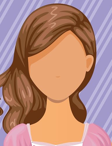 Princess Create a Face Sticker Book for Kids Ages 3-7 | Interactive Activity Book with Blank Faces to Decorate with Princess Stickers, Tiaras, Bows & ... for Girls | Imaginative Play & Creativity