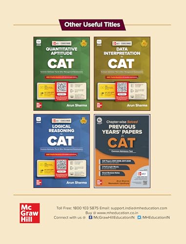 Courseware on Verbal Ability & Reading Comprehension, 13e for CAT 2026 by Arun Sharma | 2500+ Solved Practice Questions | 170+ Problem-solving Author Videos | Solved PYQs (2020-25) | 6 Sectional Tests