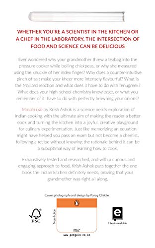 Masala Lab: The Science of Indian Cooking - the bestseller on food, the definitive book for every Indian kitchen, illustrated