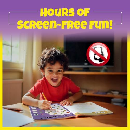 Set of 4 Writing Time Kids' First Pencil Control & Patterns Books, Capital Letters, Small Letters, Numbers, Patterns & Shapes, Hand Writing Practice ... Years (Set of 4 Pencil Control Pattern Book)