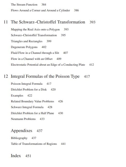 Complex Variables and Applications | 9th Edition | James Ward Brown & Ruel V. Churchill