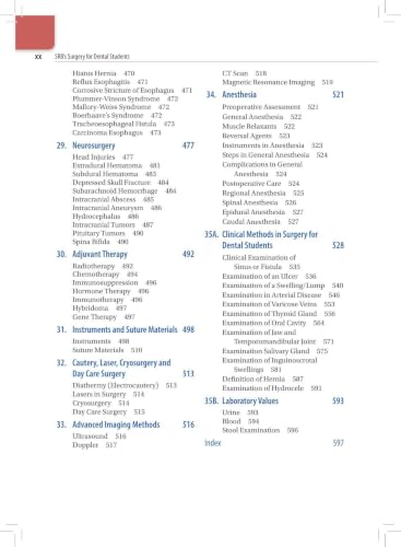SRB's Surgery for Dental Students, 3/E for BDS Students | General Surgery Textbook with Head-Neck, Salivary Glands, Maxillofacial Injuries, Oral Cavity and Clinical Examination for Practicals