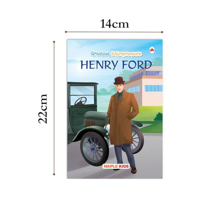 Story Books for Kids - Greatest Entrepreneurs (Set of 10 Books) (Illustrated) - Biographies for Kids - Elon Musk, Bill Gates, Jeff Bezos, Steve Jobs, Ambani, Narayana Murthy, … - Age 6+ Years