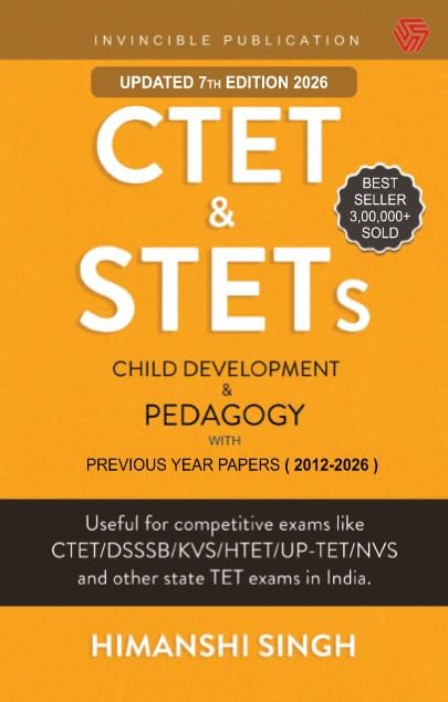 CTET & STETs Child Development and Pedagogy with Previous Year Papers (2012-26) | Himanshi Singh