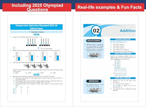 Disha Olympiad Champs Mathematics Class 3 with Chapter-wise Previous 13 Year (2013 - 2025) Questions 7th Edition | Complete Prep Guide with Theory, PYQs, Past & Practice Exercise