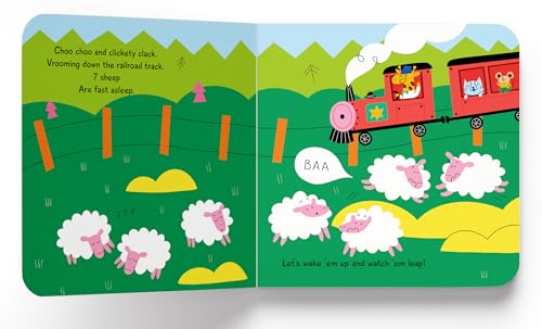 Counting Train Track – Choo Choo and Clickety Clack: A Fun Rhyming Board Book to Learn Numbers 1–10 with Trains, Tracks & Counting Fun | Bright ... for Toddlers & Preschoolers | Ages 2–5 Years