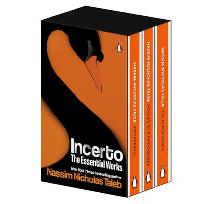 NASSIM NICHOLAS TALEB 3 BOOKS BOXSET: Fooled by Randomness, The Black Swan and Antifragile – Risk, Uncertainty, Decision-Making and Economics