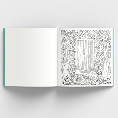 Enchanting Nature: Coloring Book for Adults with Tear out Sheets | Fun and Relaxing Doodle Designs