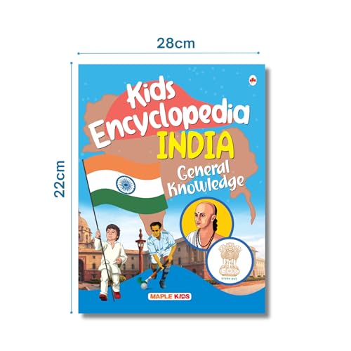 Kids Encyclopedia (Illustrated) - India - General Knowledge - Knowledge Book for Kids - Age 6+ - GK Questions and Answers about India - GK for Kids