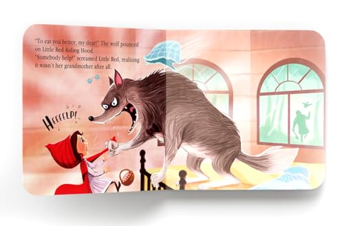 5 Minutes Fairy Tales The Red Riding Hood: Abridged Fairy Tales For Children