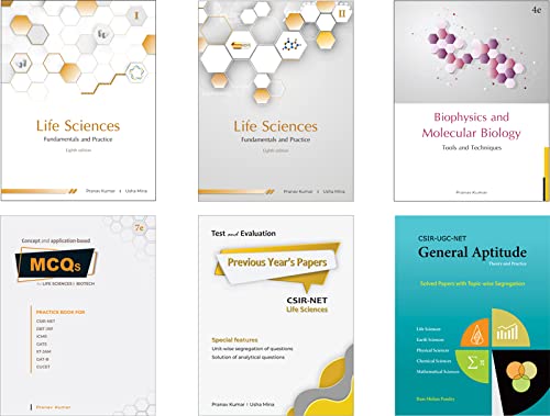 Pathfinder Academy : Csir-Jrf-Net Life Sciences Six Book Combo Set by Pranav Kumar book cover