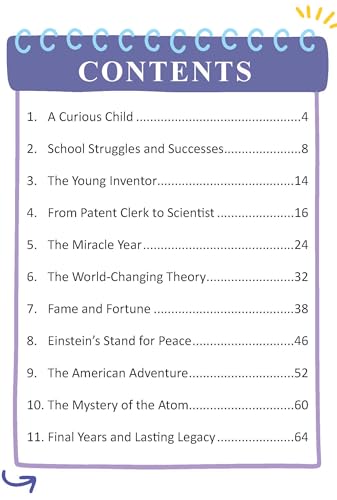 Albert Einstein Biography for Kids Age 6–12 Years – Inspiring Illustrated Biography Book from Icons of Inspiration Series | Encourages Curiosity, Creativity & Perseverance