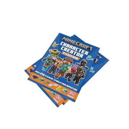 Minecraft Character Creator Sticker Book: A brand-new official sticker book adventure full of fun customisation for kids who love gaming.