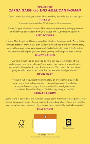 This American Woman: A One-In-A-Billion Memoir | The Inspiring Journey of Zarna, From Indian Streets to Stand-Up Comedy Stardom