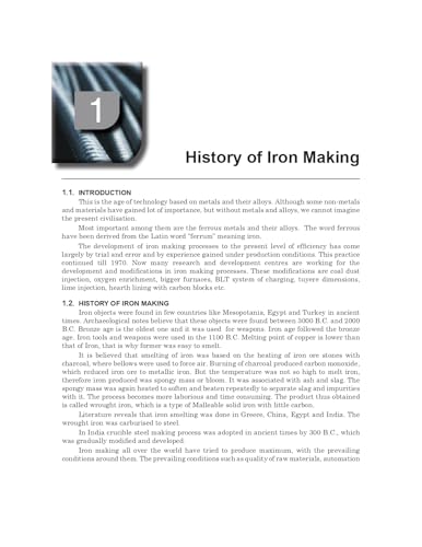 Basic Iron Making