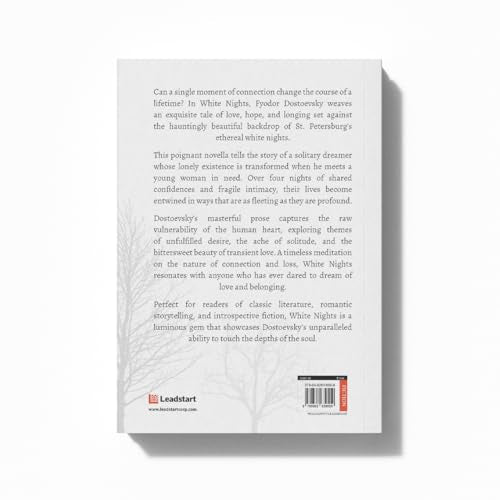 White Nights Fyodor Dostoevsky [Premium Paperback] | A Tale of Love & Loneliness | 50 Greatest Short Stories | Short Stories of Dostoevsky | Classics Books | Literature Books | White Nights Book