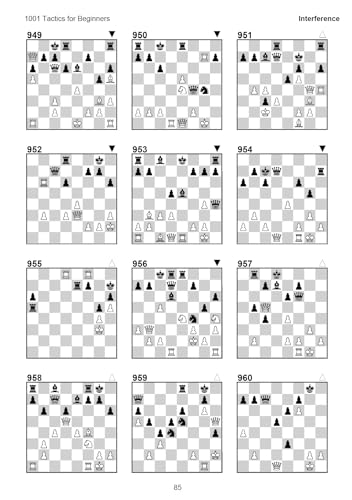 1001 Tactics for Beginners - Complete Tactical Training for Improving Chess Players | A4 Size Chess Puzzle Book