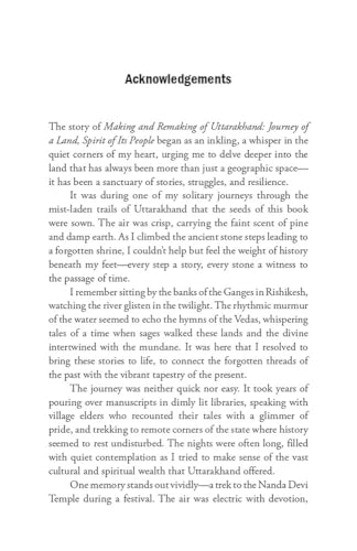 The Making & Remaking of Uttarakhand: Journey of A Land Spirit of Its People
