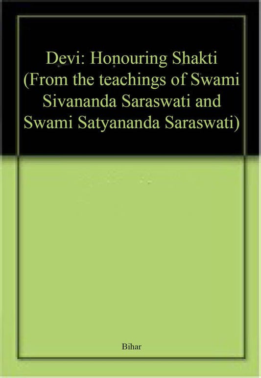 Devi: Honouring Shakti book cover