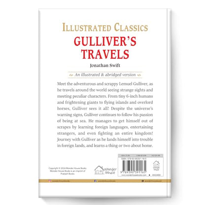 Gulliver Travels : Illustrated Abridged Children Classics English Novel with Review Questions