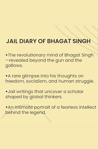 JAIL DIARY OF BHAGAT SINGH