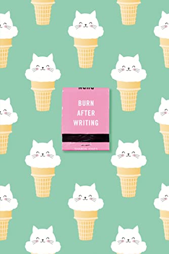 Burn After Writing (Ice Cream Cats) book cover
