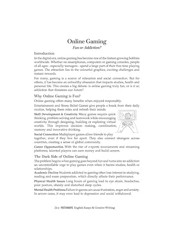 Arihant Pathways English Essays & Creative Writing for Classes 9-12 | 100+ Model Essays, Vocabulary Booster & Creative Writing Tasks | Improve School Writing, Grammar & Expression Skills