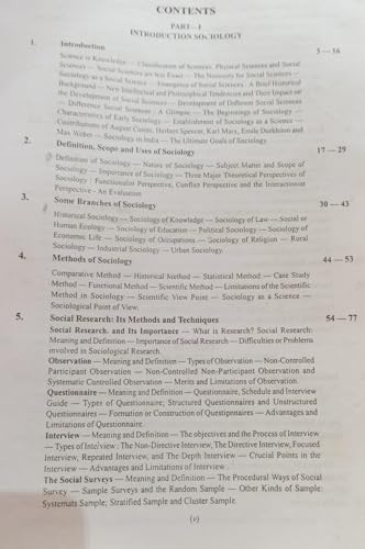 Sociology Principles Of Sociology with An Introduction To Social Thought by C.N.Shankar Rao (Second Hand & Used Book) (M)