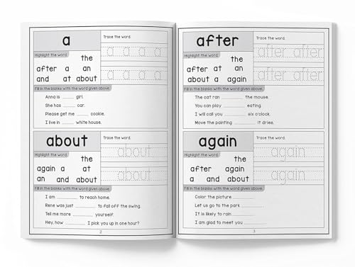 201 Sight Words and Sentences: Activity Book for Children | 800+ Sentences to Read and Practice | Ages 5–8 | 5+ Hours of Learning and Fun