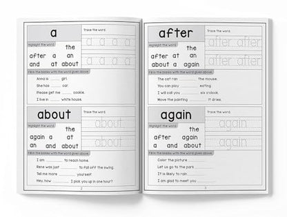 201 Sight Words and Sentences: Activity Book for Children | 800+ Sentences to Read and Practice | Ages 5–8 | 5+ Hours of Learning and Fun