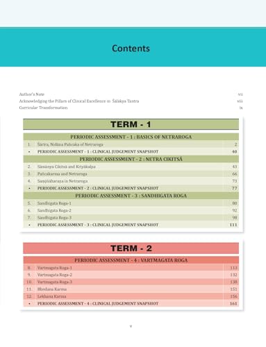 Shalakya Tantra Vol.1 (NCISM Syllabus) NETRA ROGA (OPHTHALMOLOGY) For BAMS 3rd Professional "As Per Ncism"