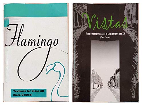 NCERT Textbooks in English for class 12 - Flamingo and Vistas - 12074 &12075 2025-26 Edition