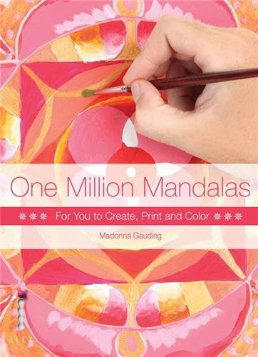 One Million Mandalas: For You to Create, Print and Colour book cover