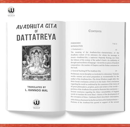 Avadhuta Gita | Dattatreya | L. Kannoo Mal | Book in English | Avadhut Geeta | Avadhoot Gita | Rahasyam | Gurudev Datta Books | Datt Guru | Charitra, Shree Puran Awadhoot Mahatmya Vajra Kavacham, Lord