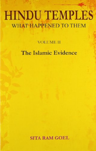 Hindu Temples: What Happened to Them, 2 vols book cover